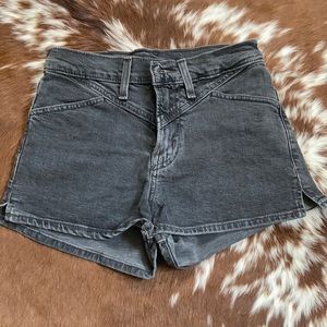 Original Levi Black Denim shorts